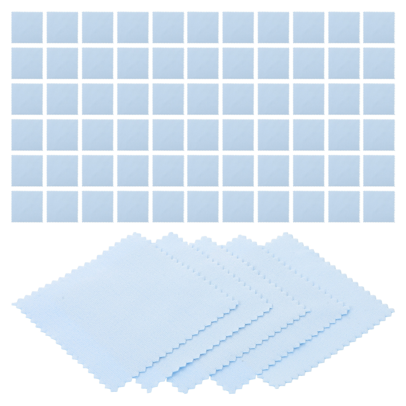 Jewelry Watch - 2pcs Silver Polishing Cloth 8X8Cm Jewelry
