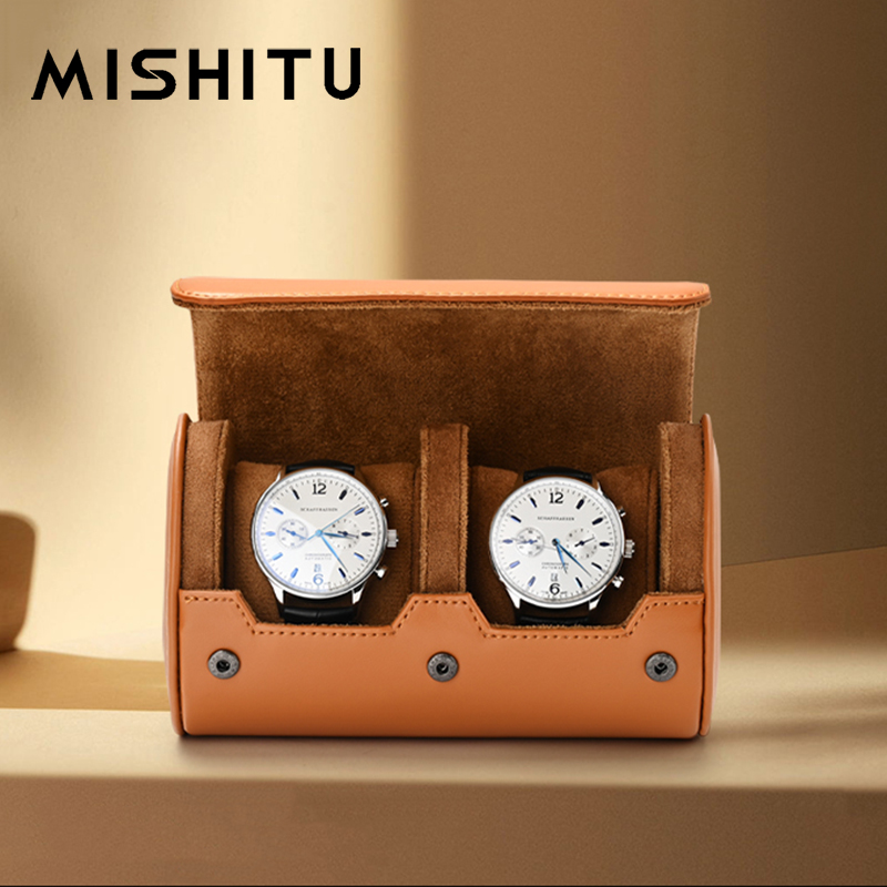Jewelry Watches Men - MISHITU 1/2/3-Slot Watch Storage Roll Travel