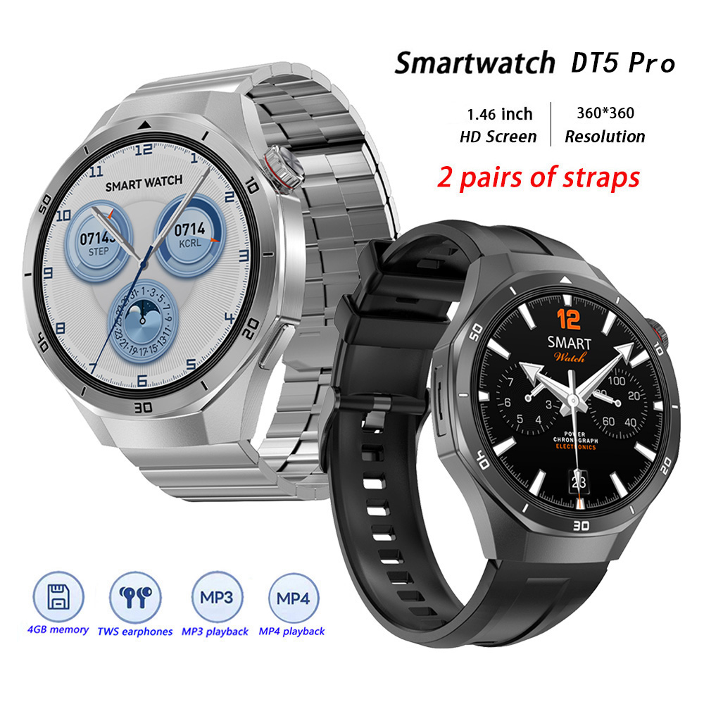 Italian Jewelry Watches - DT5 Pro Smart Watch for Men