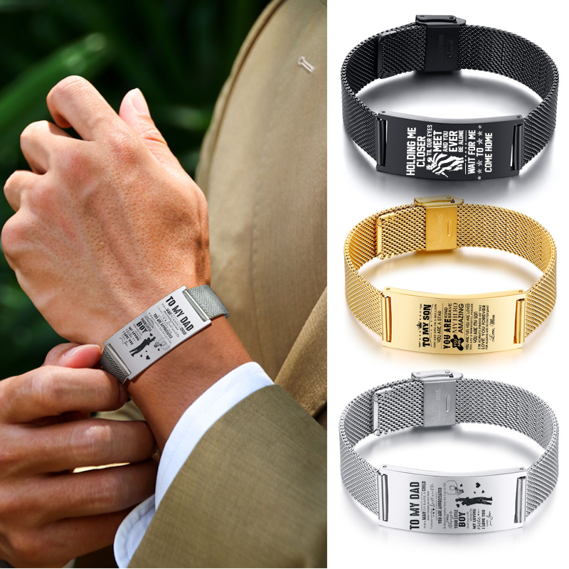 Jewellery Watches - Men Bracelet Timeless Nature Of Mesh