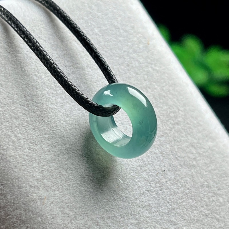 Jewelry & Watches Store - Natural Emerald Blue Water Lucky Bead