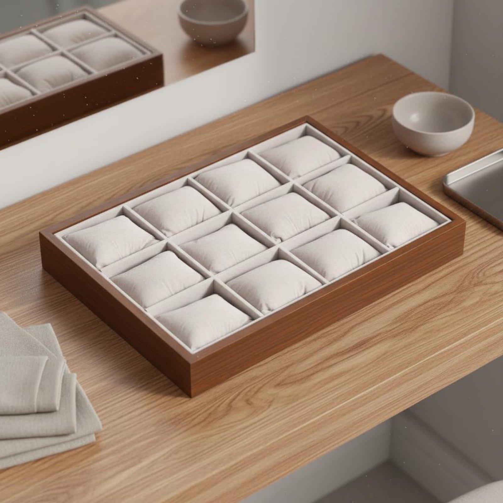Jewellery Watches - Watch and Jewellery Box Wooden Tray