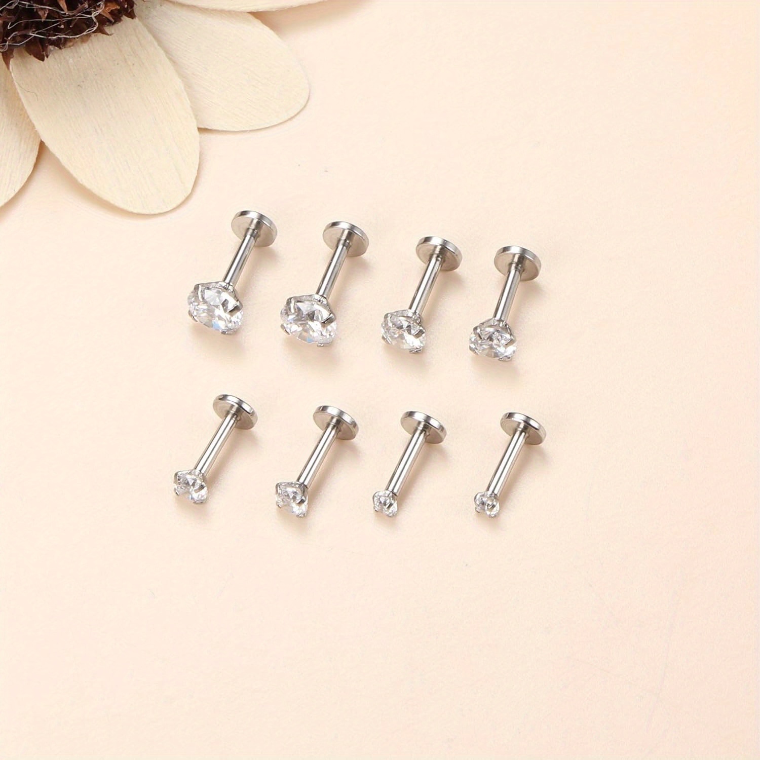 Drperfect Stainless Steel 16G  - Opal Earrings Dangle 评论和价格