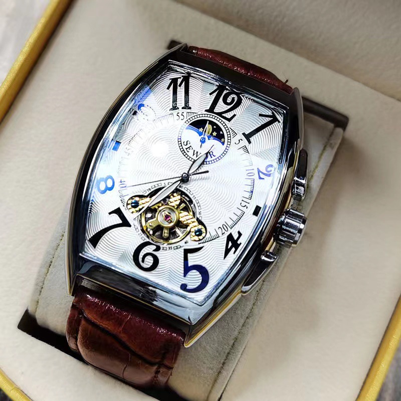 SEWOR Mechanical Watch Men Gol - Seiko Watch Presage 评论和价格