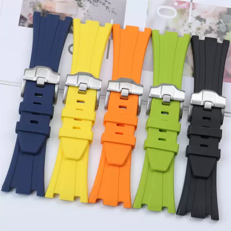 28mm Silicone Watchband for AP - Audemars Piguet Watch Royal Oak 评论和价格