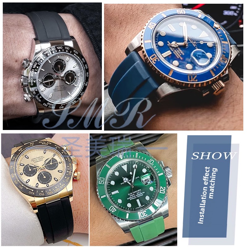 20mm 21mm 22mm For Rolex Dayto - Jewelry Rolex Watches 评论和价格
