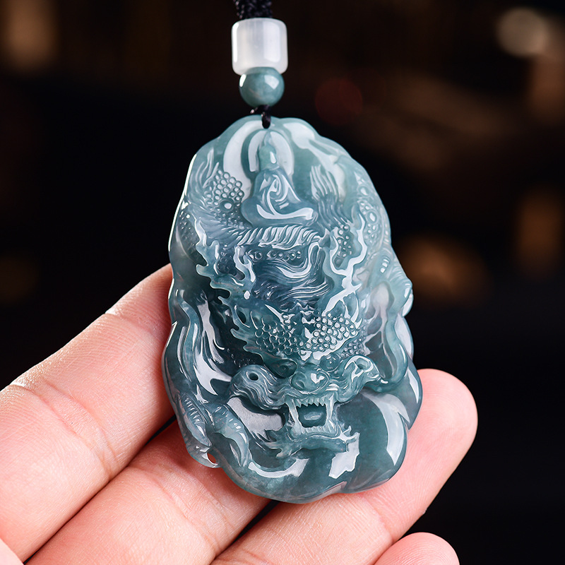 Natural Burmese Jadeite Dragon - Luxury Gifts Jewelry & Watches Namfleg Mostar 评论和价格