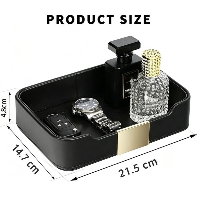 PU Leather Key Box- Entryway S - Jewelry And Watches Store 评论和价格
