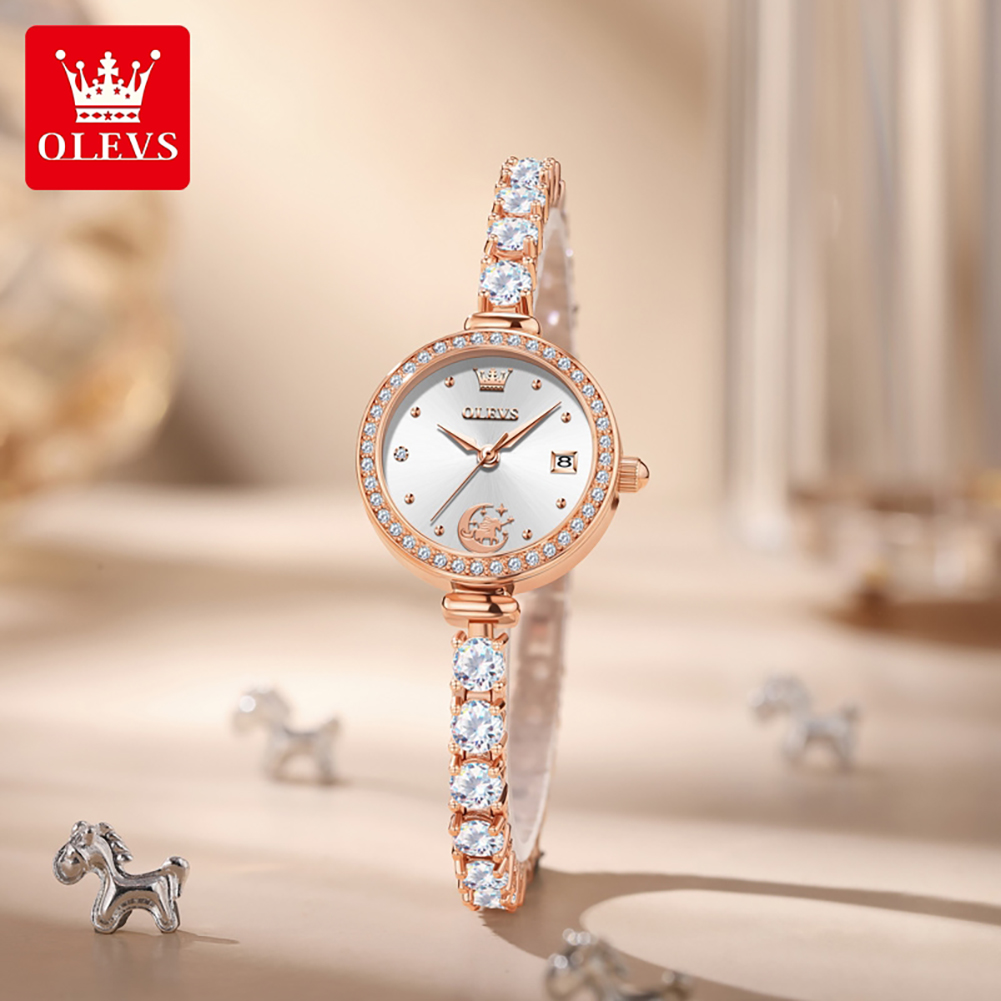 OLEVS 2998 Brand Original Auth - Jewelry Watch 评论和价格