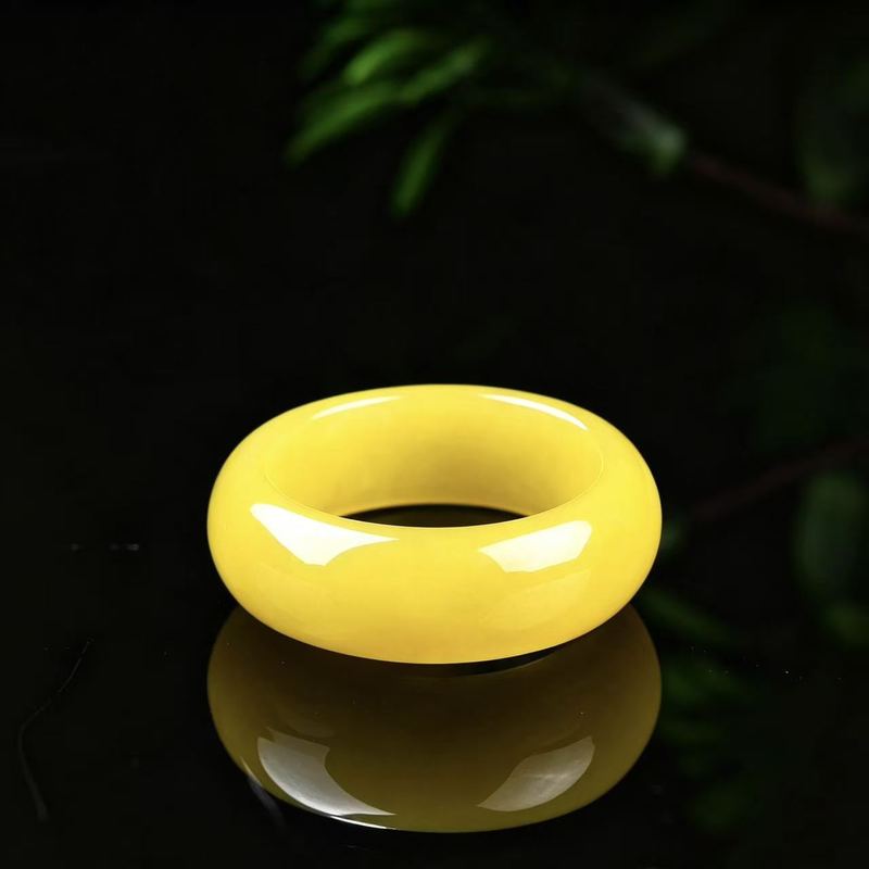 Genuine A-grade jadeite ring w - Jewelry & Watches Store 评论和价格