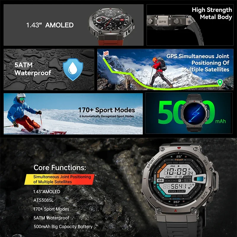2026 New Military DM58 GPS Sma - Italian Jewelry Watches 评论和价格