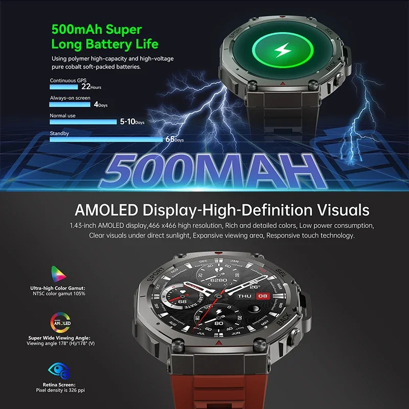 2026 New Military DM58 GPS Sma - Italian Jewelry Watches 评论和价格