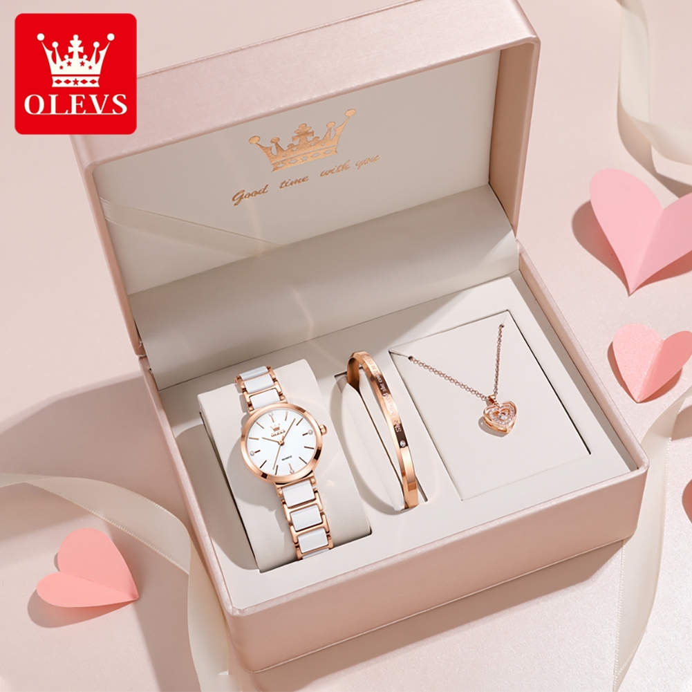 OLEVS Women Watch 5877 Luxury  - Jewelry Watch 评论和价格