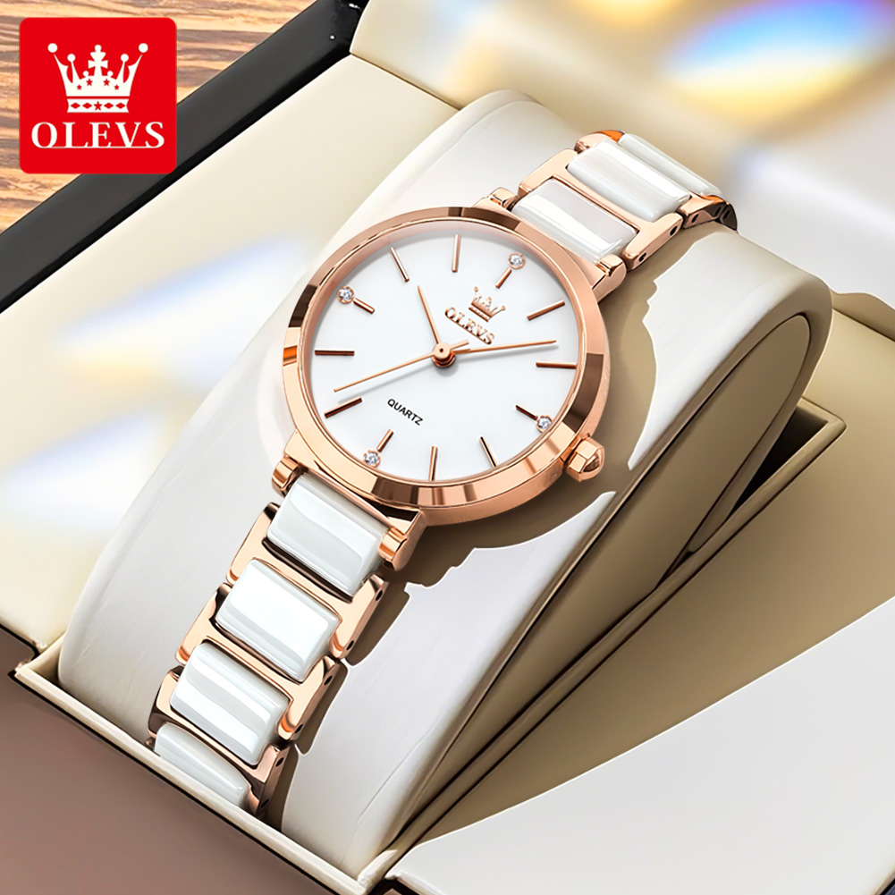 OLEVS Women Watch 5877 Luxury  - Jewelry Watch 评论和价格