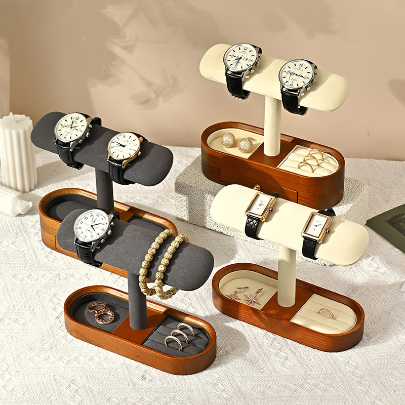 Oirlv Solid Wood Watch Organiz - Jewelry And Watches Box 评论和价格