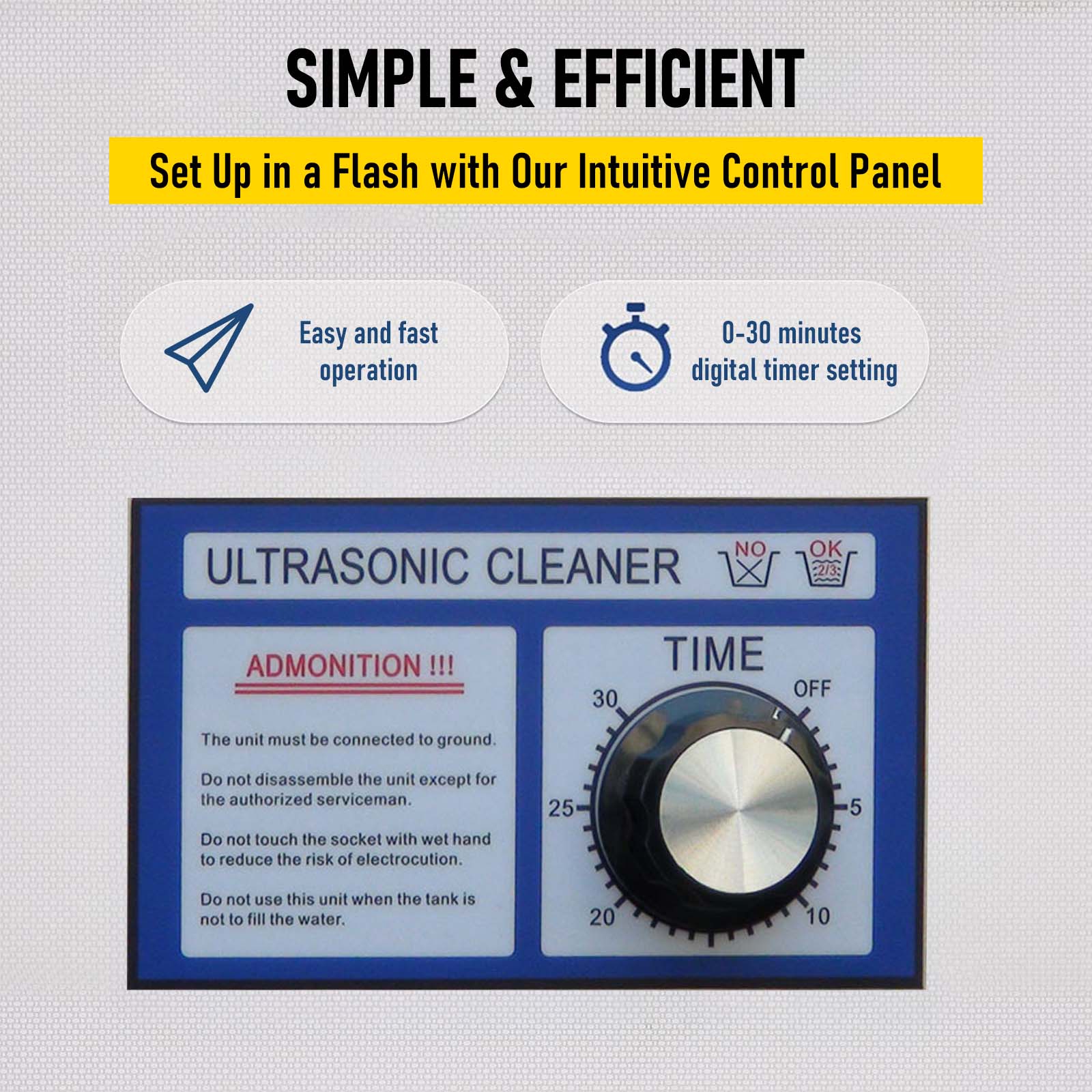 1.3L-3L Ultrasonic Cleaner PS- - Jewelry Eyewear Watches & Accessories 评论和价格