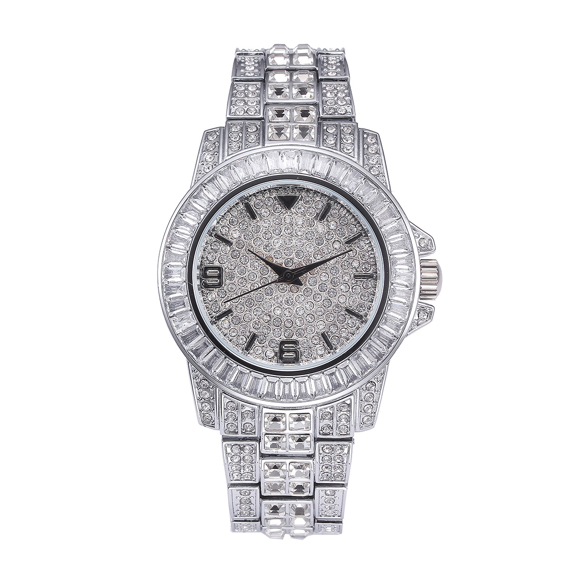 Luxury Full Stone Quartz Watch - Jewelry Watch 评论和价格