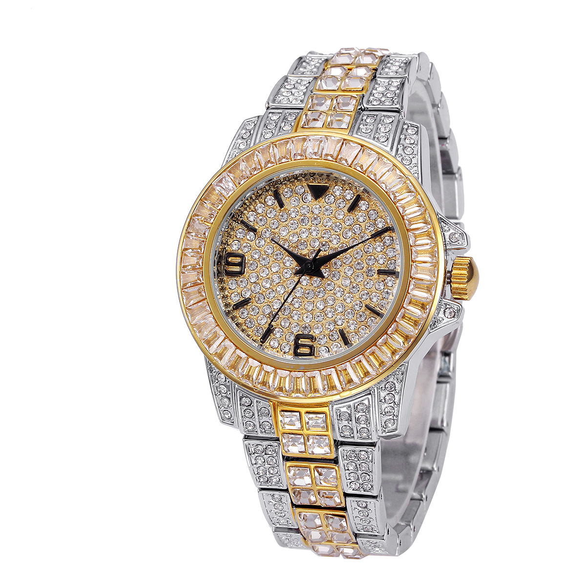 Luxury Full Stone Quartz Watch - Jewelry Watch 评论和价格