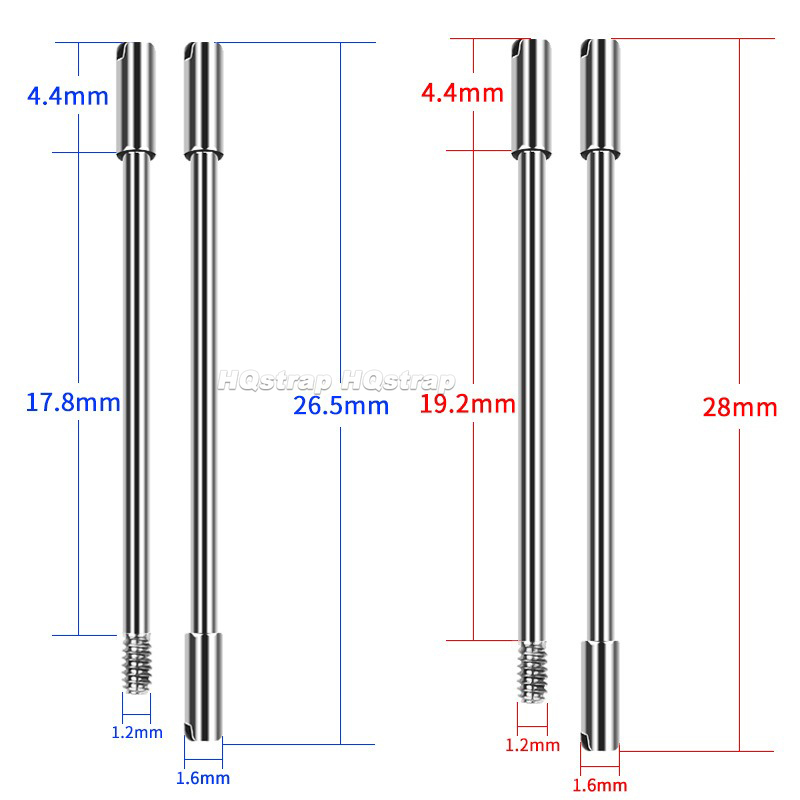 2pcs Stainless Steel Screw Pin - Audemars Piguet Watch Royal Oak 评论和价格
