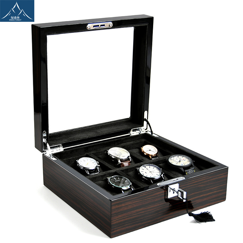 Hxl wooden piano lacquer multi - Jewelry And Watches Box 评论和价格