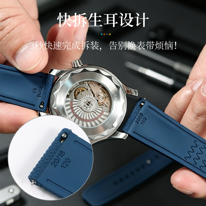 Nylon‑Texture FKM Fluororubber - Audemars Piguet Watch Code 11.59 评论和价格