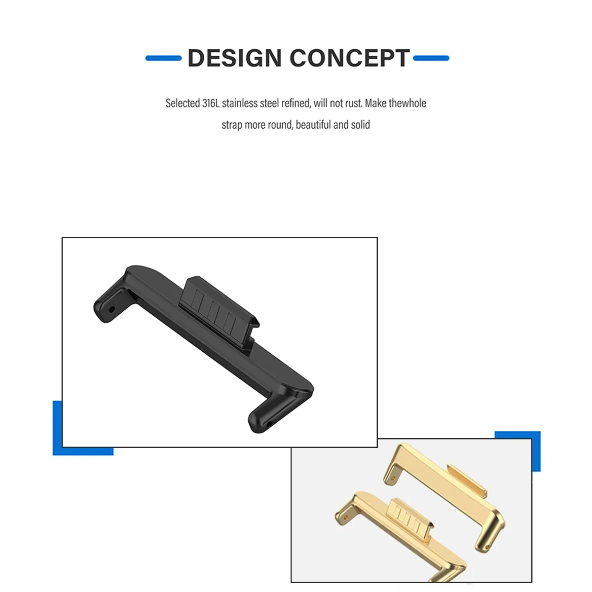 20mm 22mm 1Pair Adapter for Hu - Jewellery Watches 评论和价格