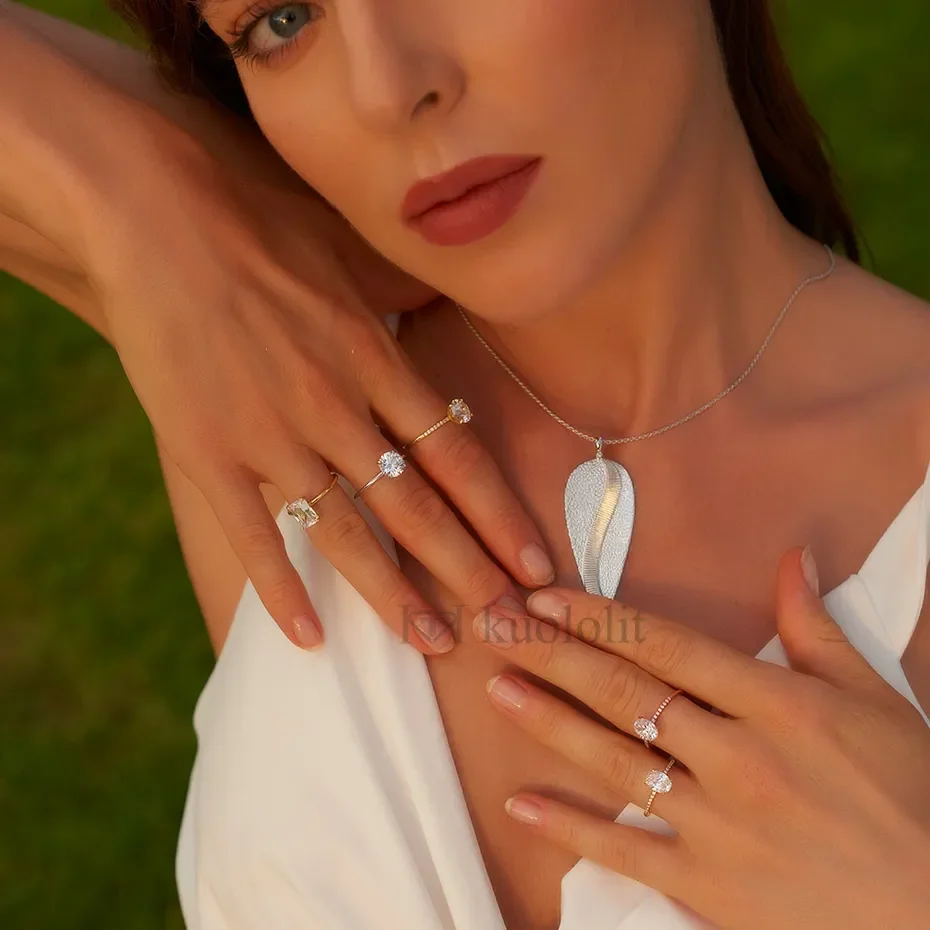 1CT‑2CT Round Cut 8.0mm D Colo - Luxury Gifts Jewelry & Watches Namfleg Mostar 评论和价格