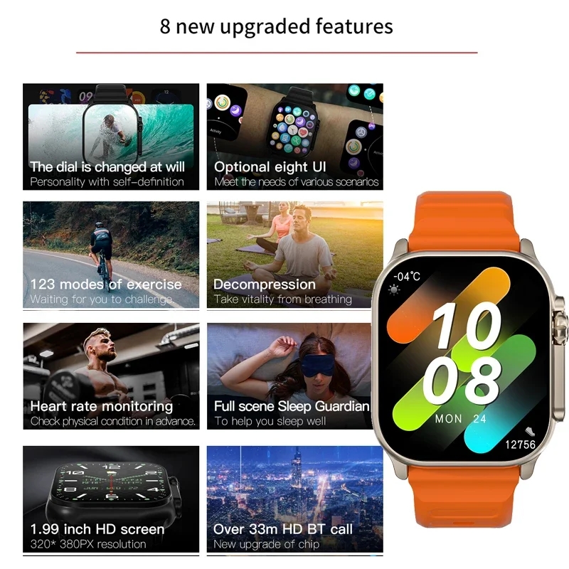 Original T900 Ultra 2 Smart Wa - Italian Jewelry Watches 评论和价格