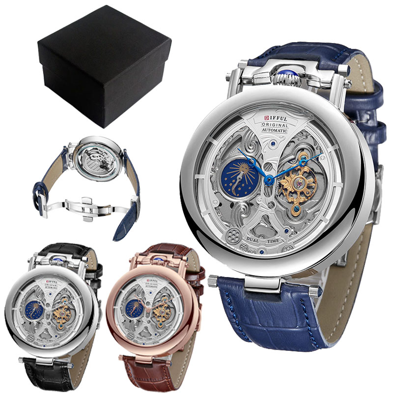 DIFFUL Luxury Big Skeleton Dia - Seiko Watch Presage 评论和价格