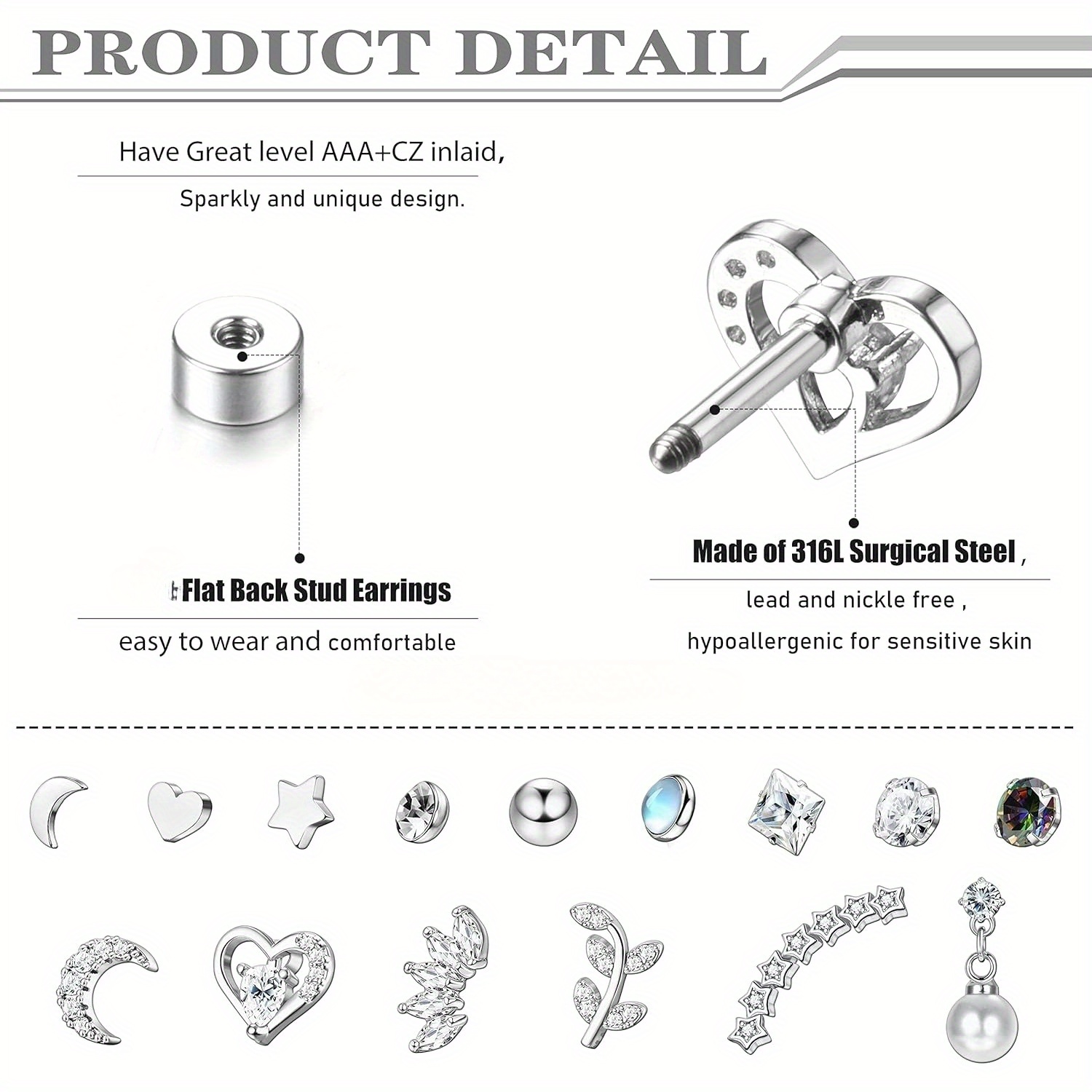 Drperfect Stainless Steel Cart - Opal Earrings Dangle 评论和价格