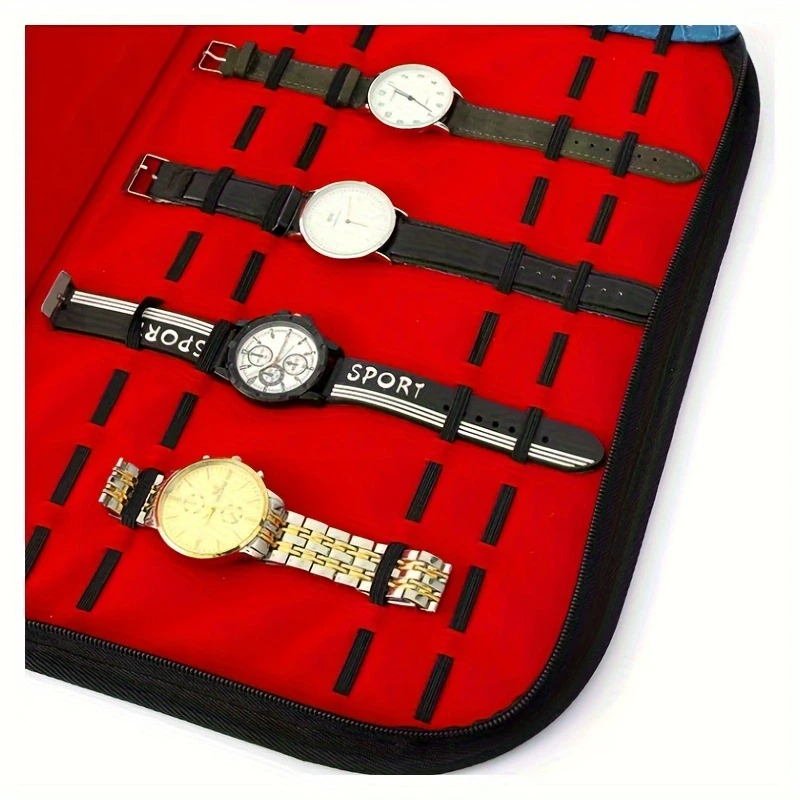 20 Slots Watch Storage Bag Con - Jewelry And Watches Box 评论和价格