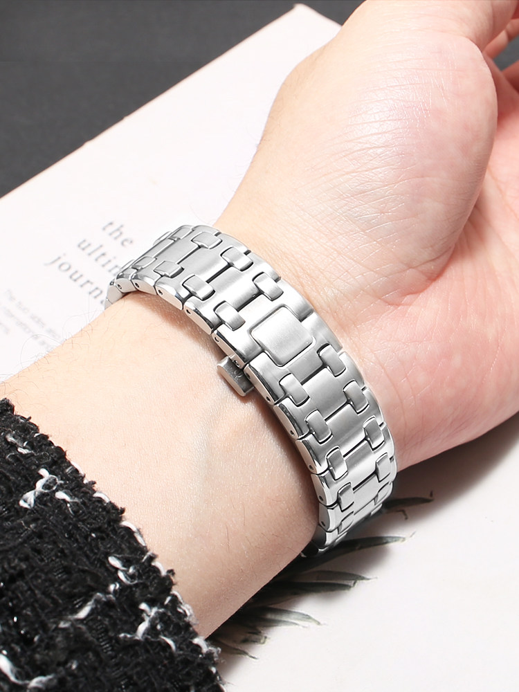 Stainless Steel Watch Strap fo - Audemars Piguet Watch Royal Oak 评论和价格