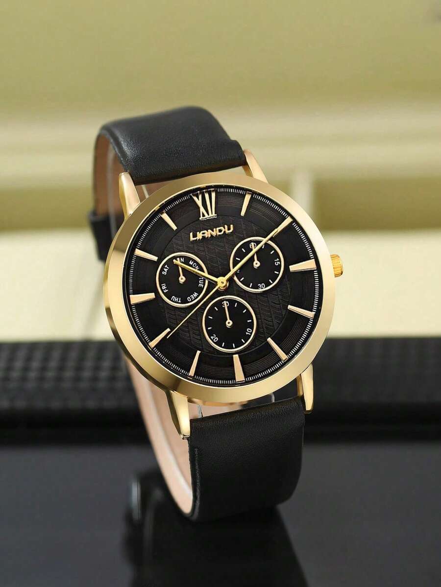 LIANDU LIANDU 1 Set Men's Fash - Jewelry Watch 评论和价格