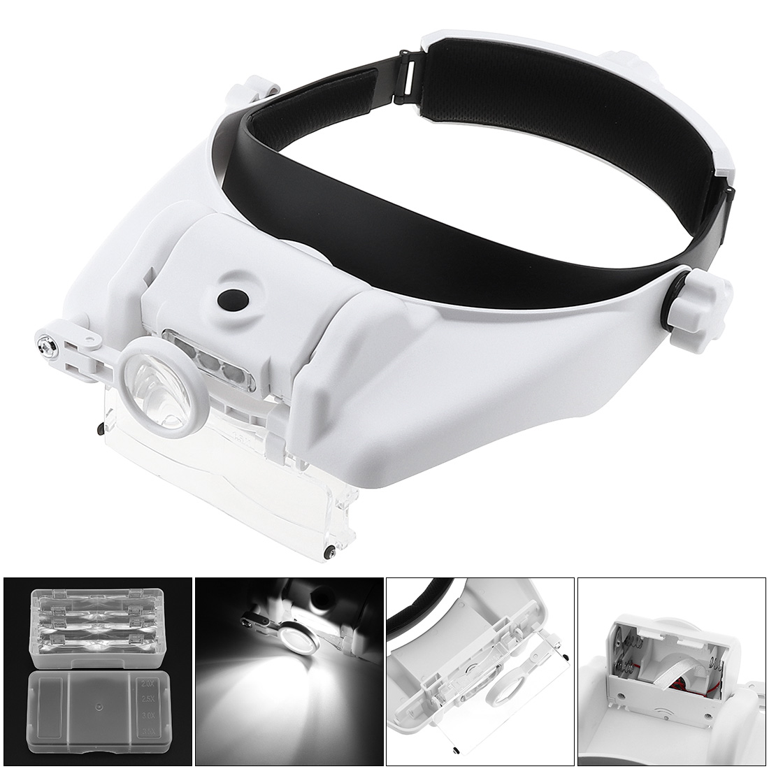 Adjustable Headband Eyeglass M - Jewelry Eyewear Watches & Accessories 评论和价格