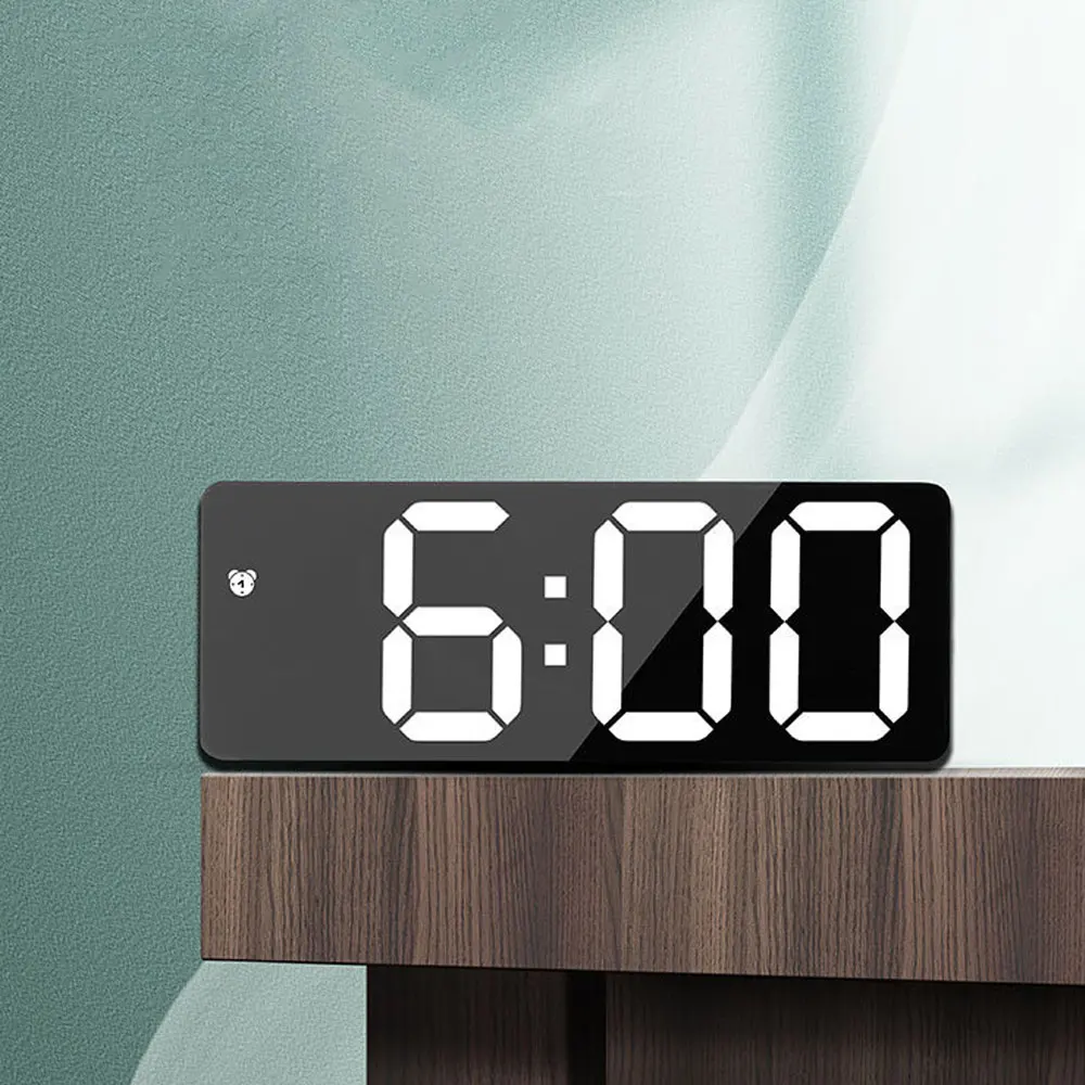 Acrylic Mirror Alarm Clock Ele - Moments Watches & Jewelry Vaughan Mills 评论和价格