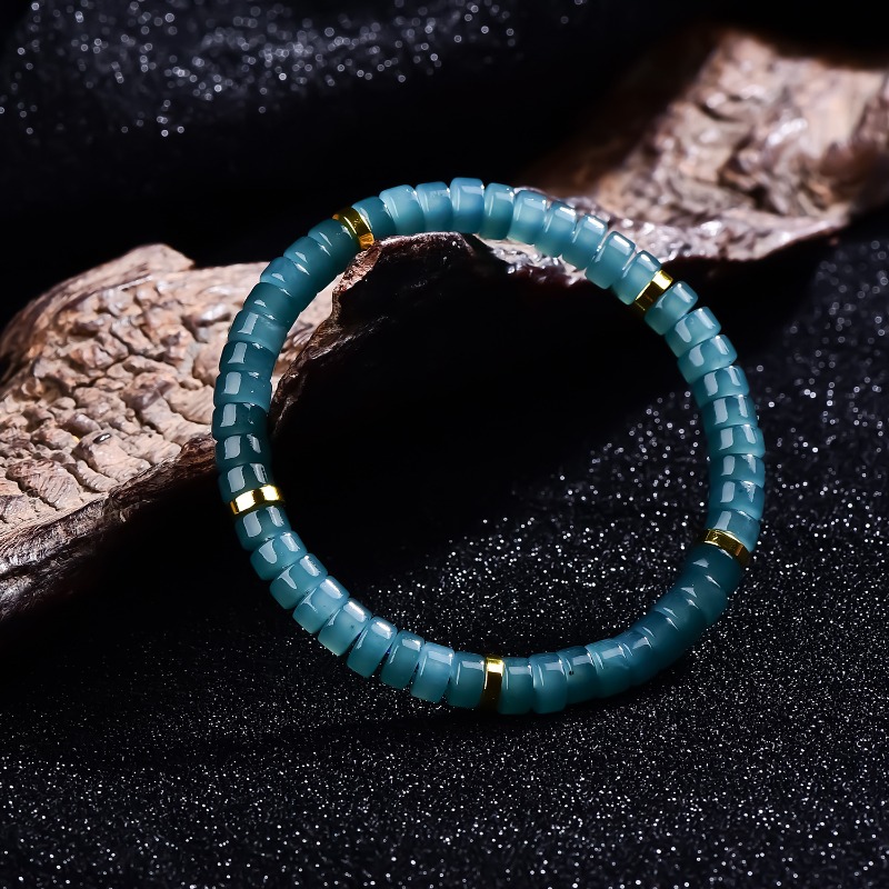 Natural Jadeite Blue Water Aba - Jewelry & Watches Store 评论和价格