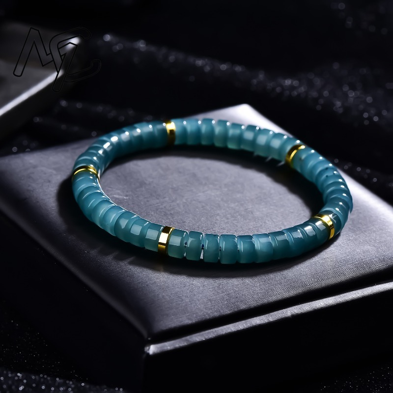 Natural Jadeite Blue Water Aba - Jewelry & Watches Store 评论和价格