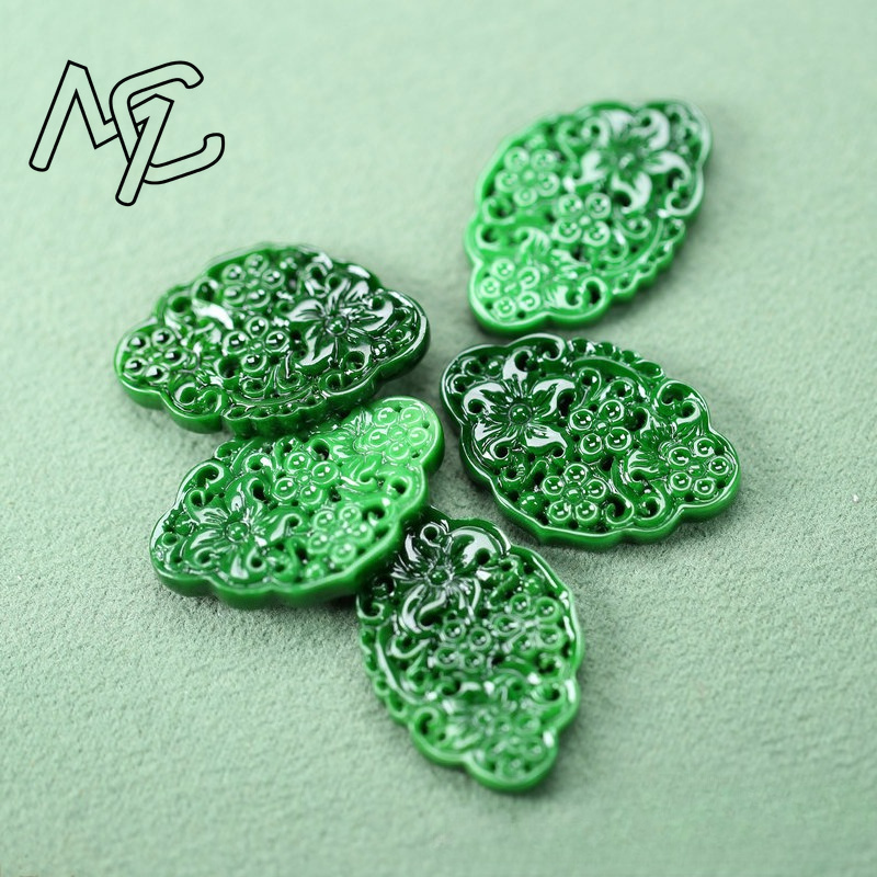 2pcs DIY Natural Dry Green Eme - Luxury Gifts Jewelry & Watches Namfleg Mostar 评论和价格