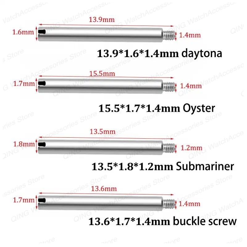 Clasps Screws Stainless Steel  - Jewelry Rolex Watches 评论和价格