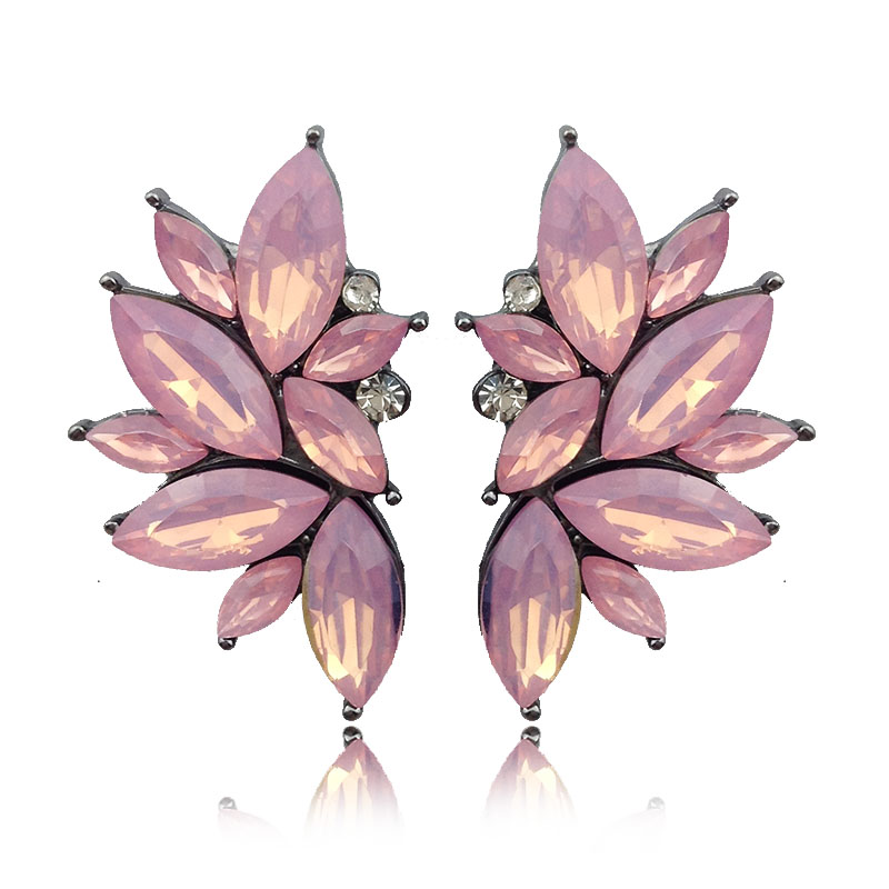 Opal Stone Stud Earrings Chris - Opal Earrings Dangle 评论和价格