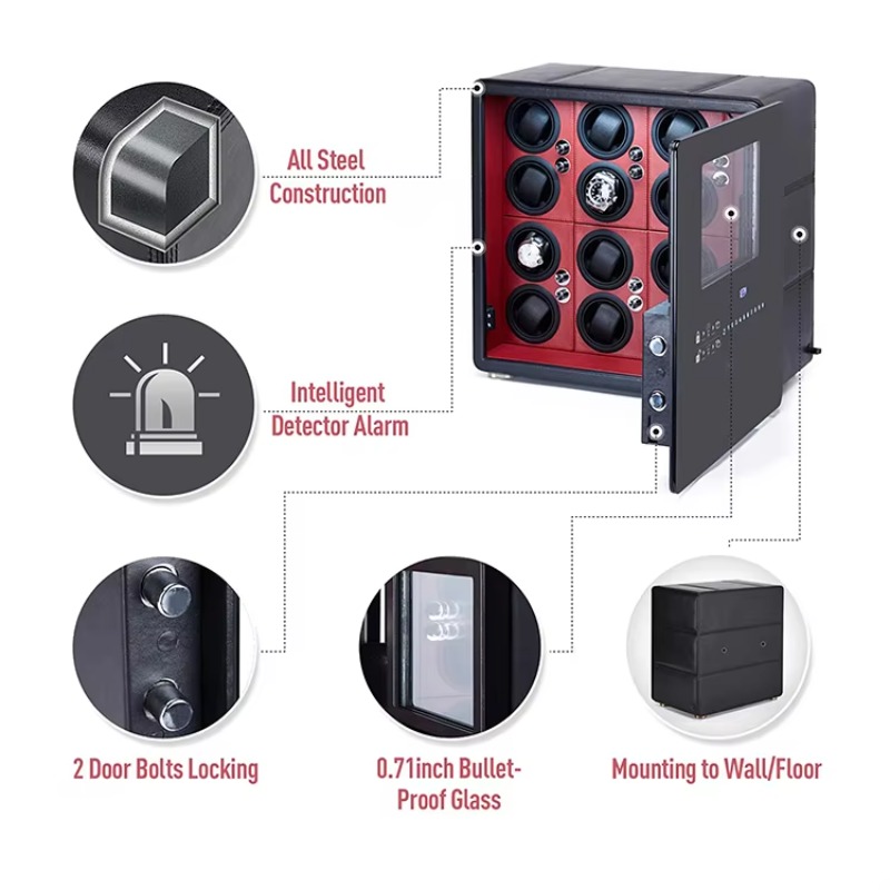 Luxury 12 Automatic Rotors and - Jewelry And Watches Box 评论和价格