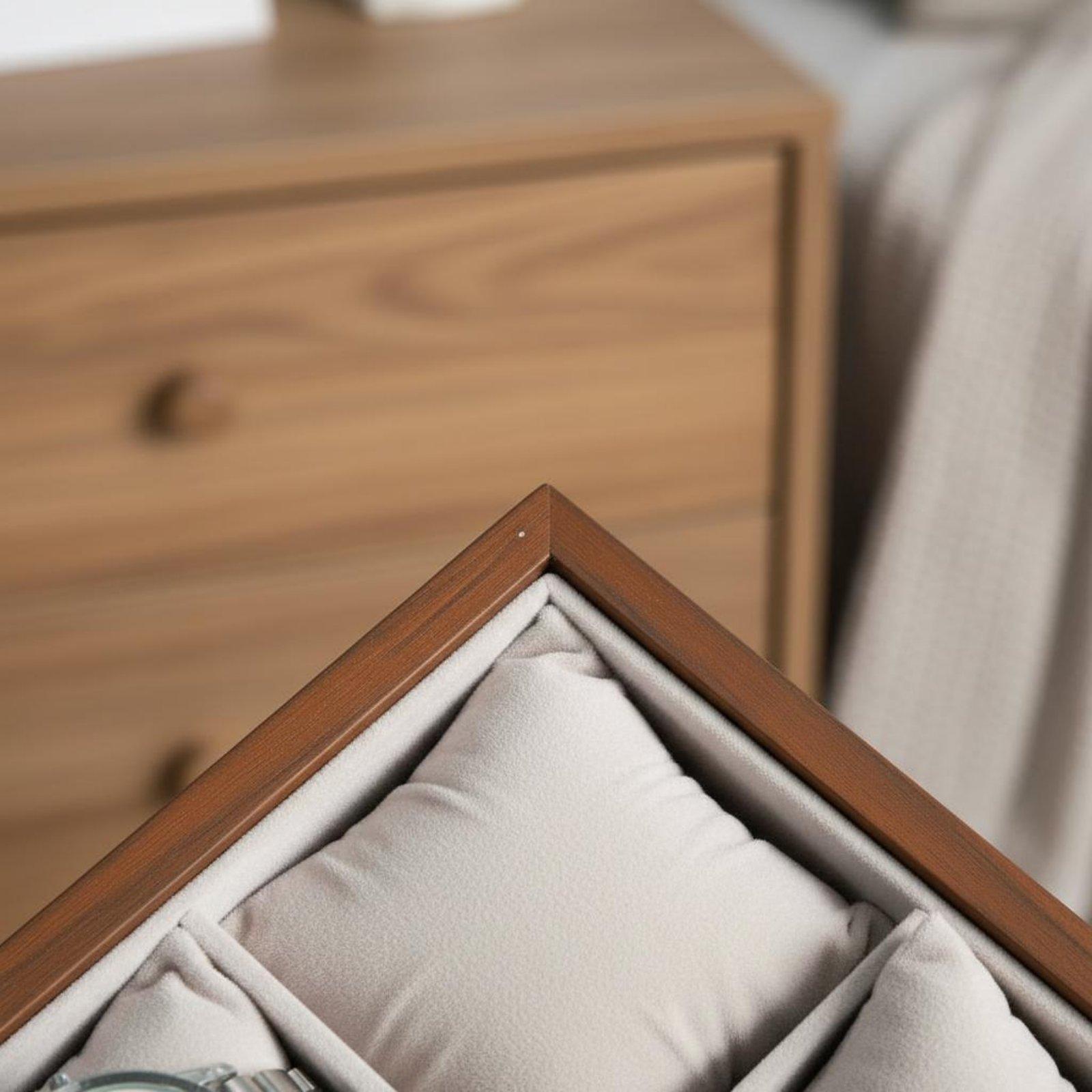 Watch and Jewellery Box Wooden - Jewellery Watches 评论和价格