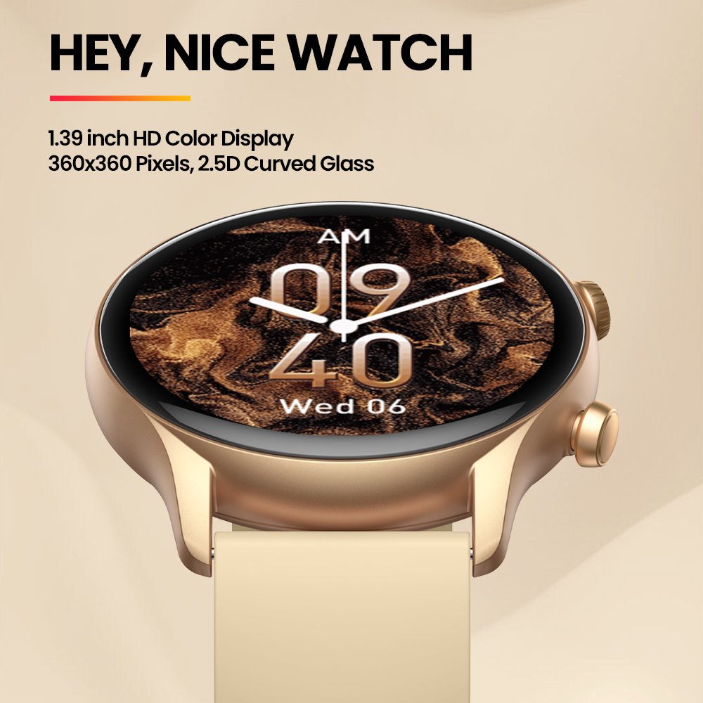 New Zeblaze Btalk 3 Plus Voice - Italian Jewelry Watches 评论和价格