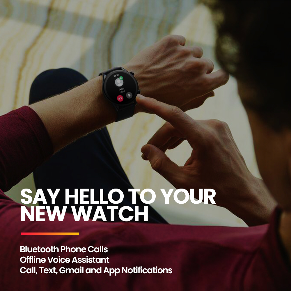 New Zeblaze Btalk 3 Plus Voice - Italian Jewelry Watches 评论和价格