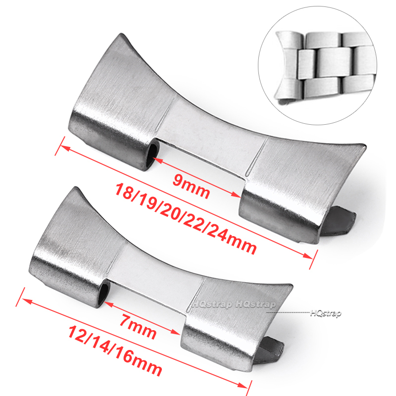 Hollow Curved End Link 20mm 22 - Jewelry Rolex Watches 评论和价格