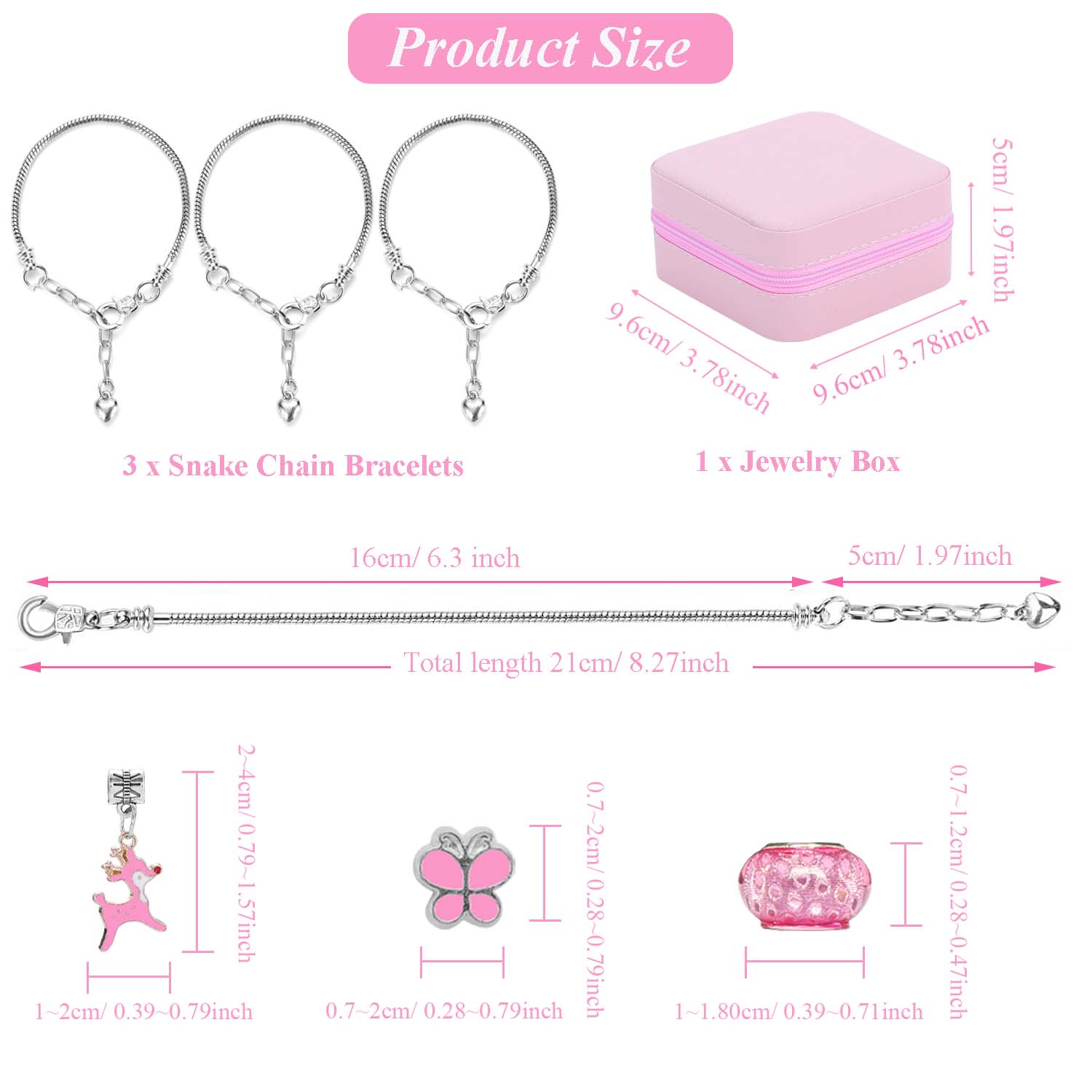 68pcs Pink Beaded Jewelry Set, - Fine Jewelry & Watches Photos 评论和价格