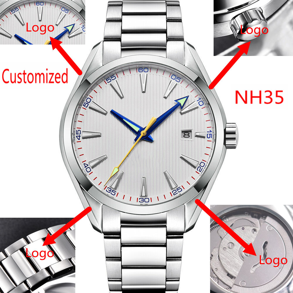 Custom Logo 41mm Men Miyota/NH - Jewelry Watch 评论和价格