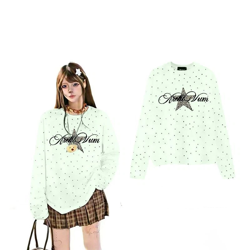 Women Lazy Style Crew Neck Pol - S&S Watches & Jewelry Ho Chi Minh 评论和价格